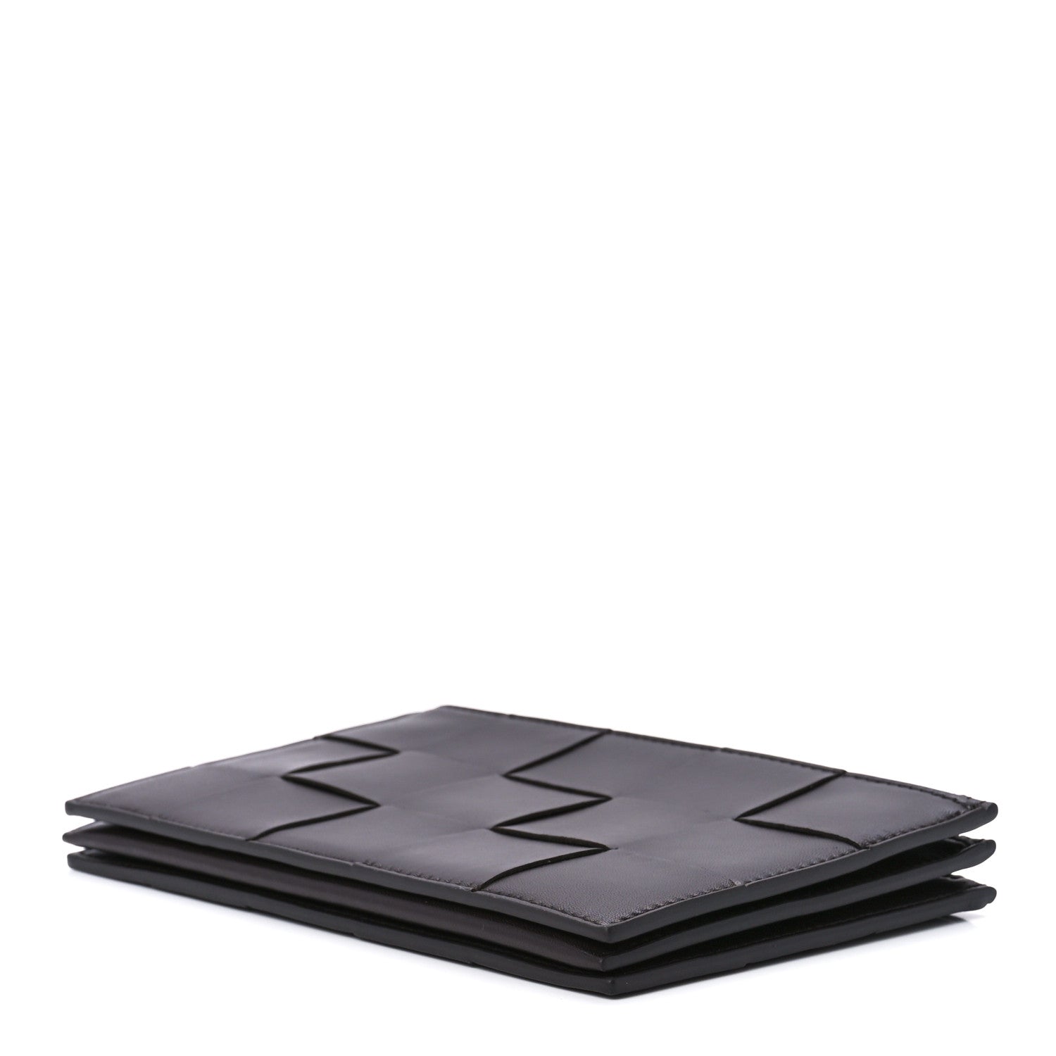 Bottega Veneta Nappa Maxi Intrecciato Triple Zip Clutch Fondant 10 of 12