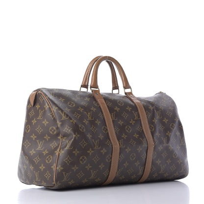 Louis Vuitton French Company Monogram Keepall 45 2 of 16