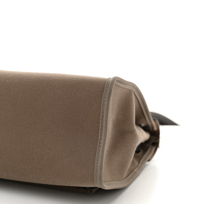 Hermes Vache Hunter Toile Herbag Zip 31 PM Etoupe Ebene 11 of 13