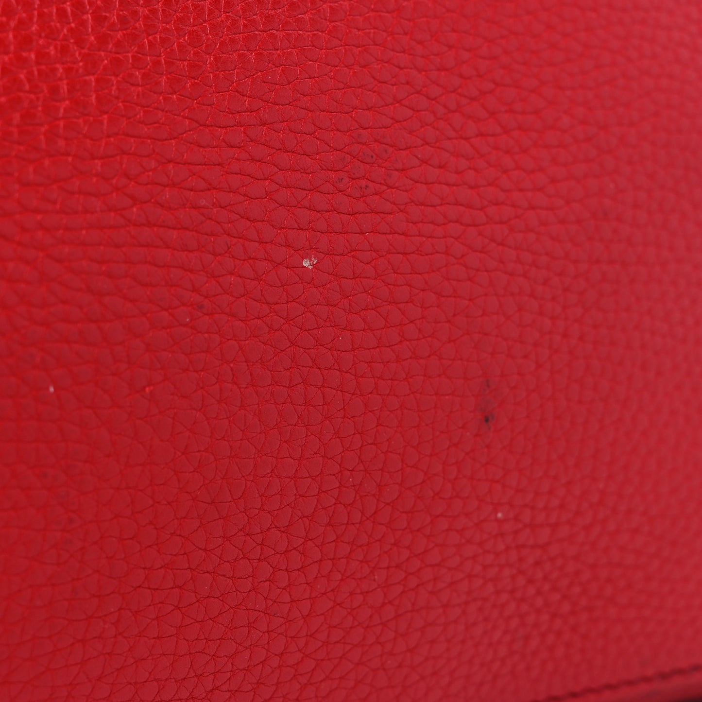 Cellarius Calfskin Medium Soho Chain Shoulder Bag Vibrant Red