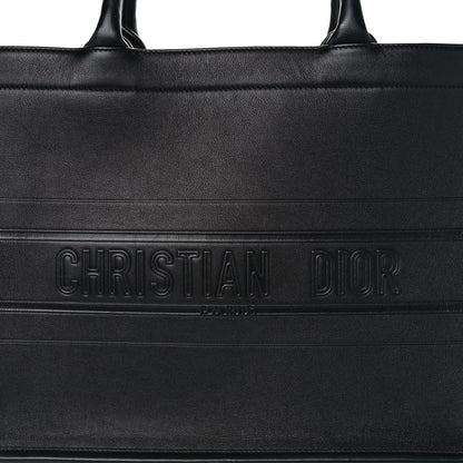 Christian Dior Calfskin Embossed Medium Book Tote Black 13 of 13