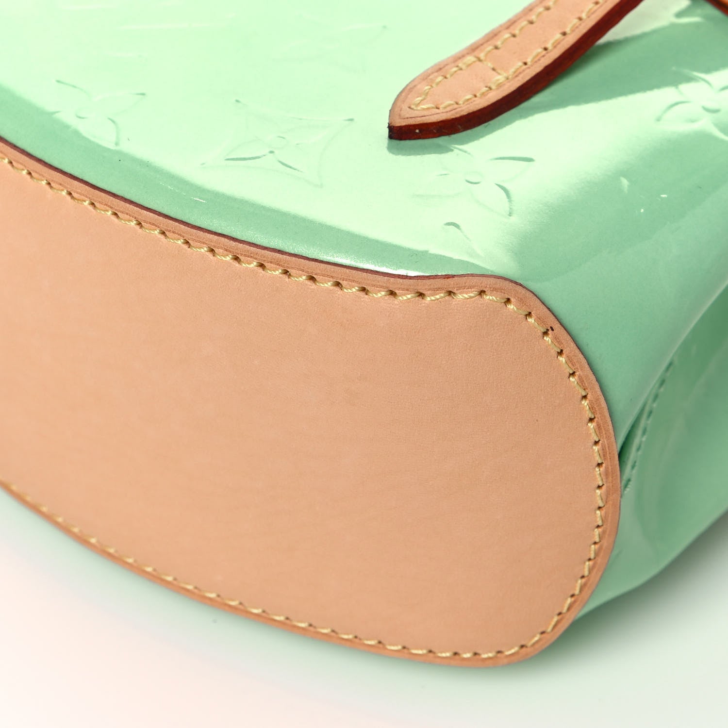 Louis Vuitton Vernis Biscayne Bay PM Peppermint 11 of 11