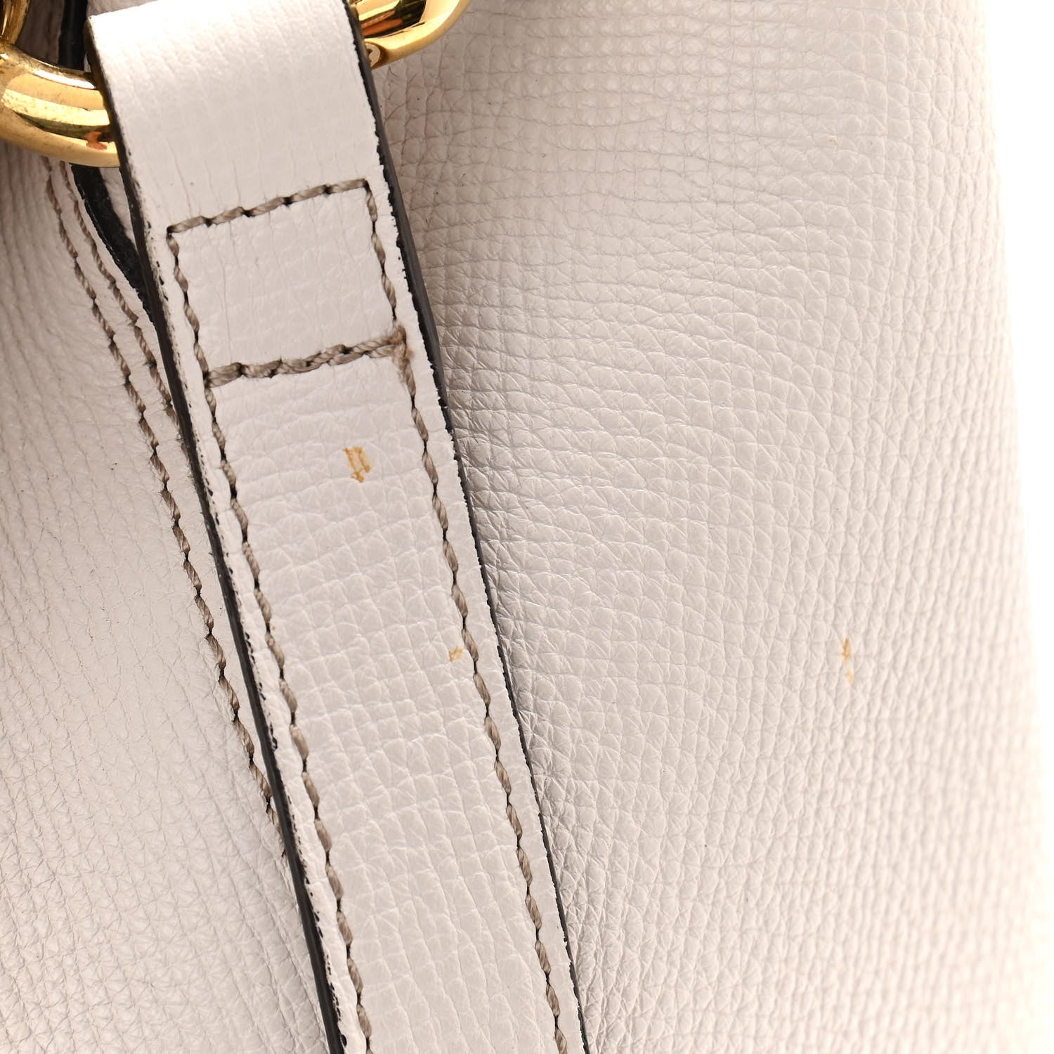 Burberry Grainy Calfskin Medium Sycamore Hobo White 19 of 21