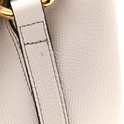 Burberry Grainy Calfskin Medium Sycamore Hobo White 19 of 21