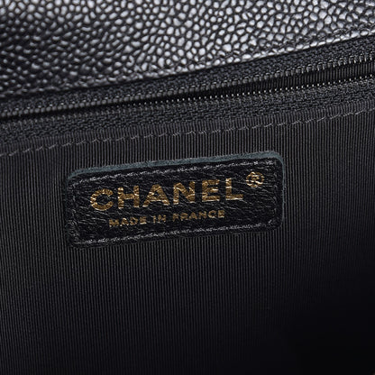 Chanel Caviar Quilted New Medium Boy Flap Black 6 of 7