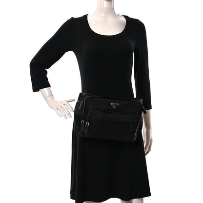 Prada Re-Nylon Tessuto Marsupio Belt Bag Black 2 of 11