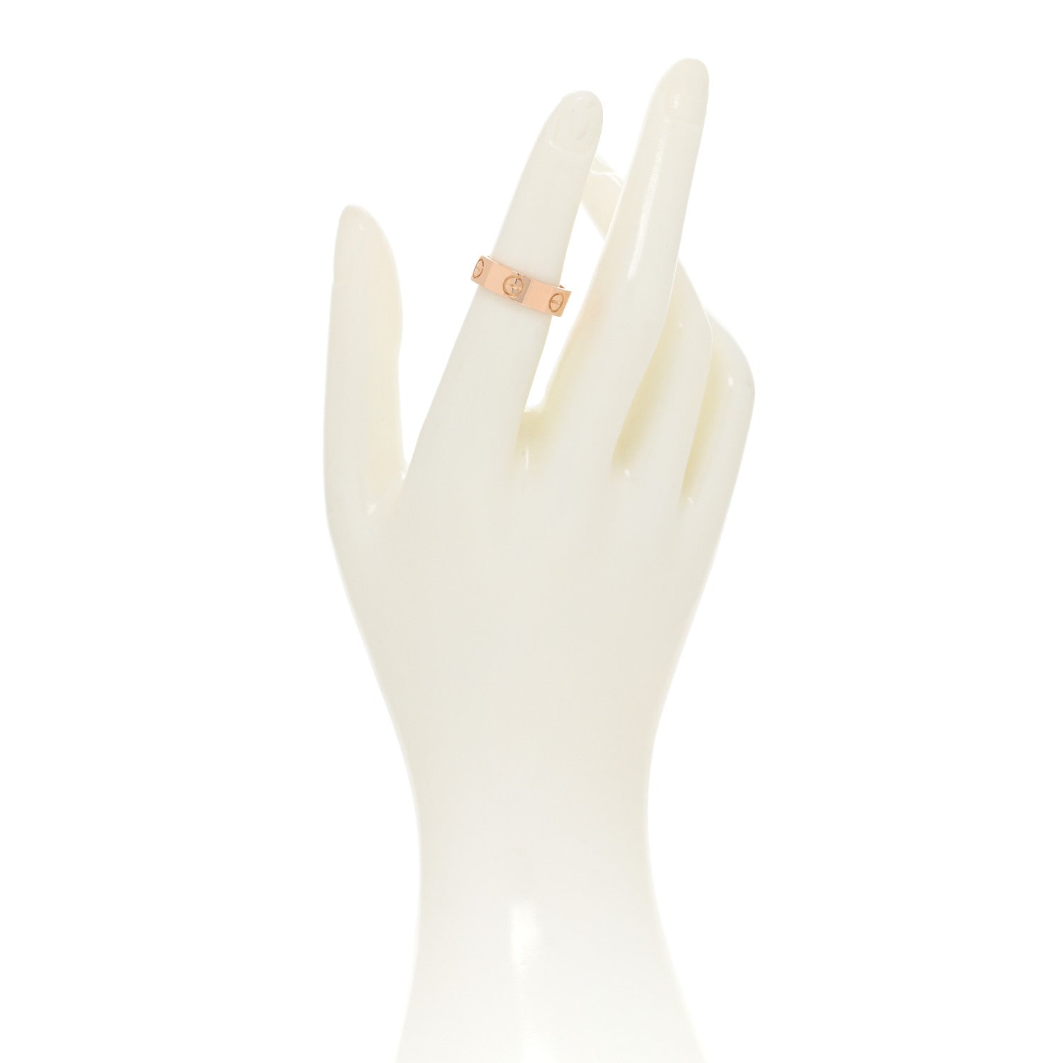 Cartier 18K Pink Gold 5.5mm LOVE Ring 51 5.75 2 of 4