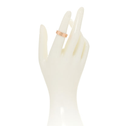 Cartier 18K Pink Gold 5.5mm LOVE Ring 51 5.75 2 of 4
