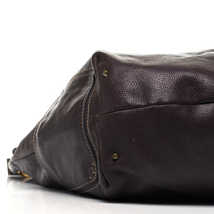 Chloe Calfskin Paddington Hobo Dark Brown 4 of 8