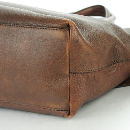 Prada Deerskin Tote Bruciato 10 of 10