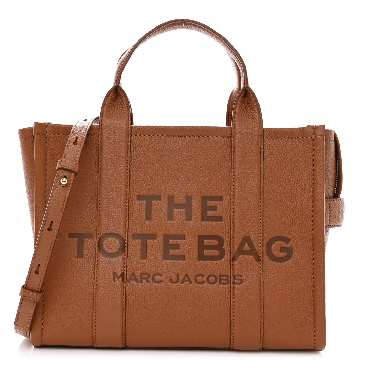 Grained Calfskin Medium The Tote Bag Argan Oil