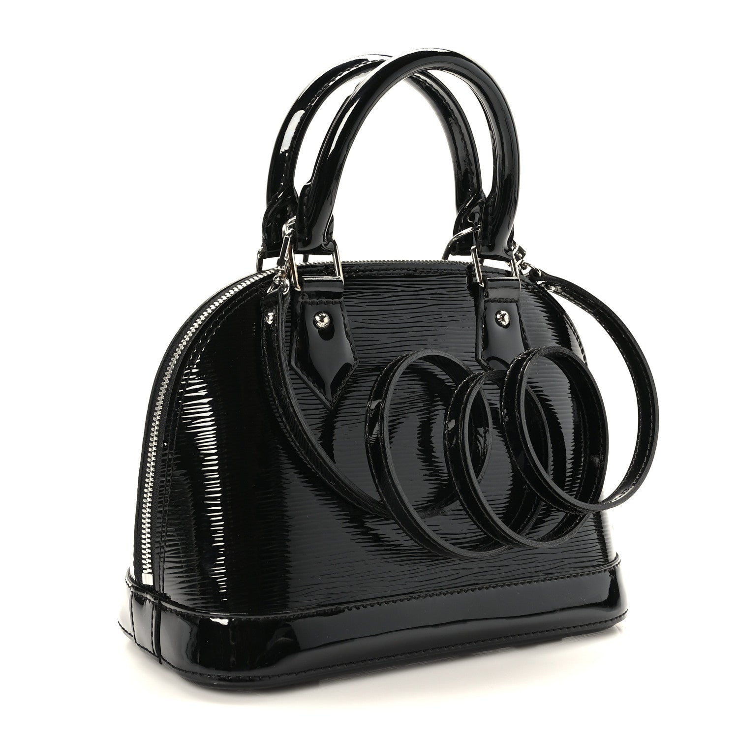 Louis Vuitton Epi Electric Alma BB Black 3 of 8