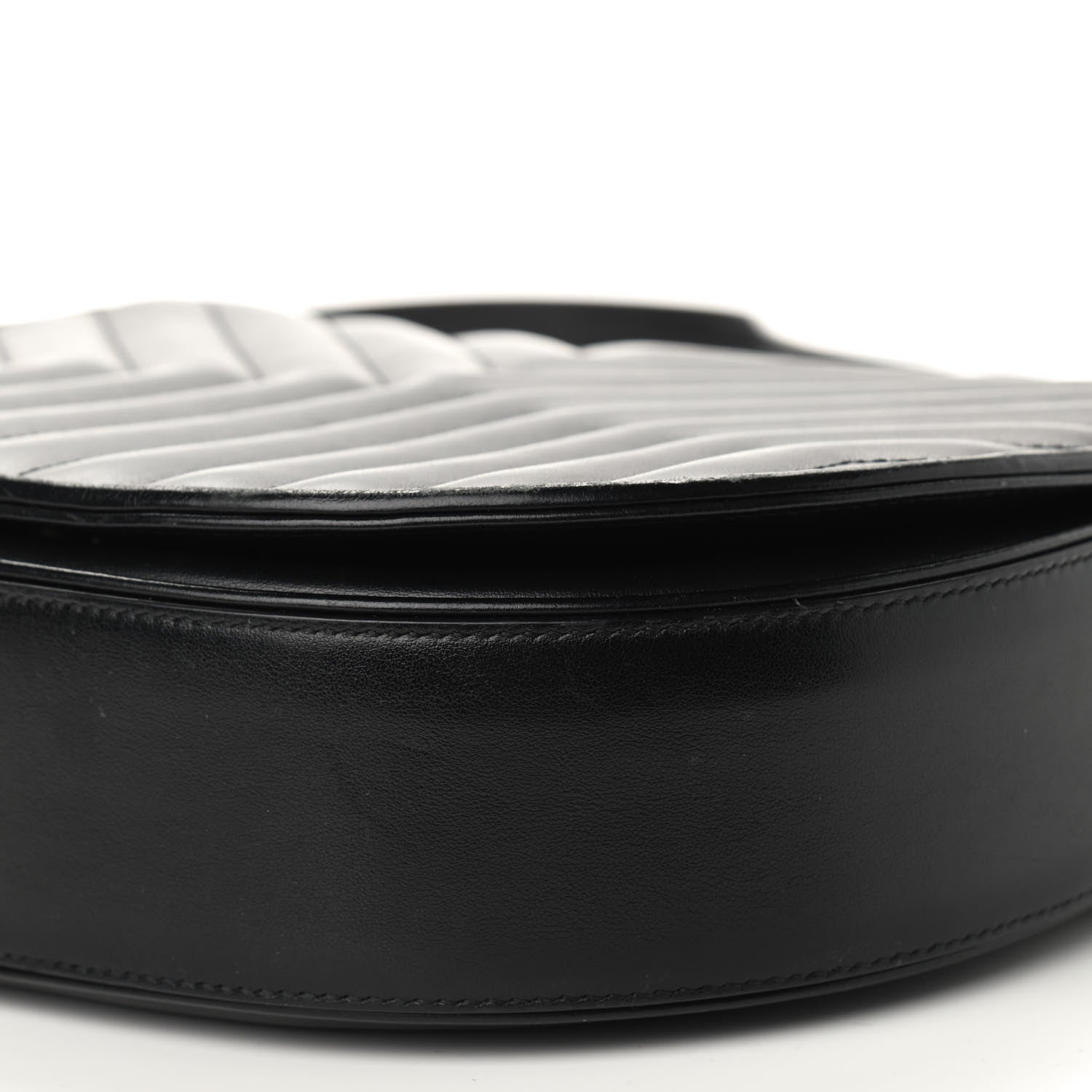 Saint Laurent Calfskin Quilted Y Joan Satchel Black 8 of 8