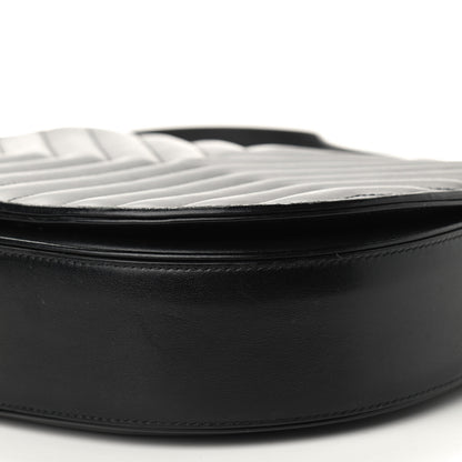 Saint Laurent Calfskin Quilted Y Joan Satchel Black 8 of 8