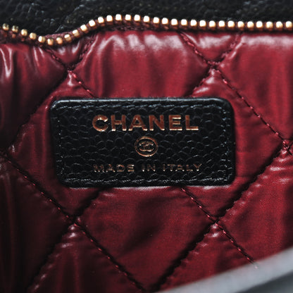 Chanel Caviar Quilted CC Beauty Clutch Black 9 of 10