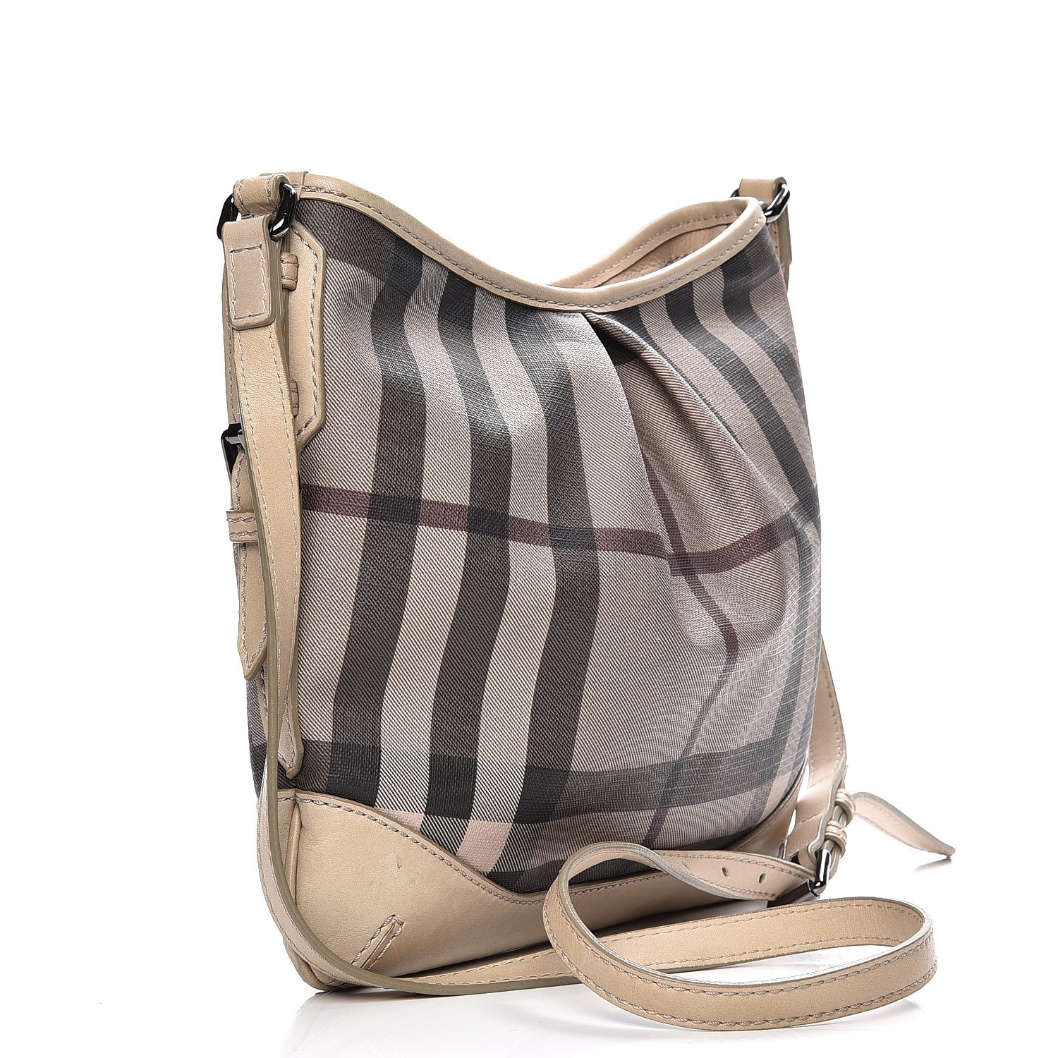 Burberry Smoked Check Extra Small Hartham Shoulder Bag Trench 3 of 10