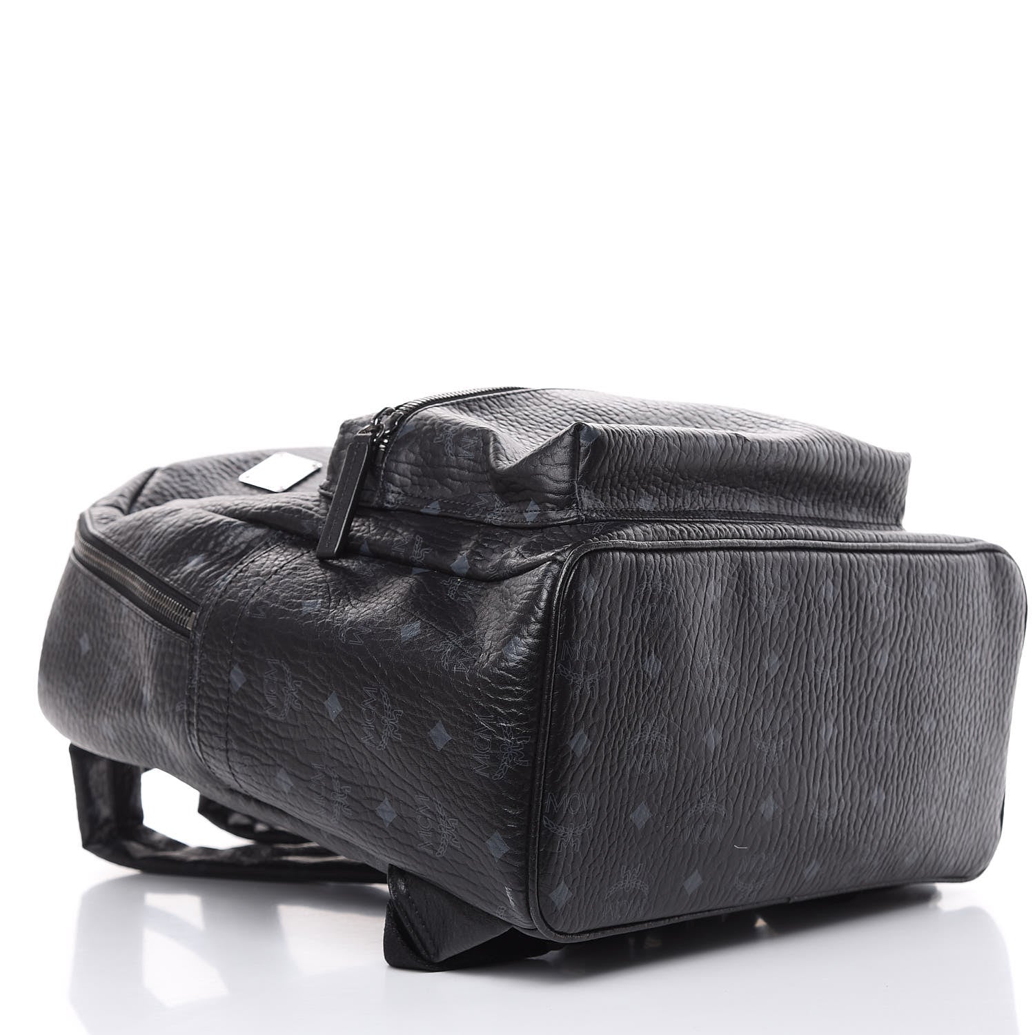 MCM Visetos Medium Stark Backpack Black 4 of 11