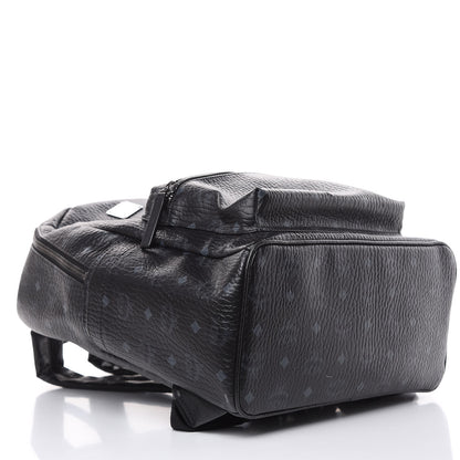 MCM Visetos Medium Stark Backpack Black 4 of 11