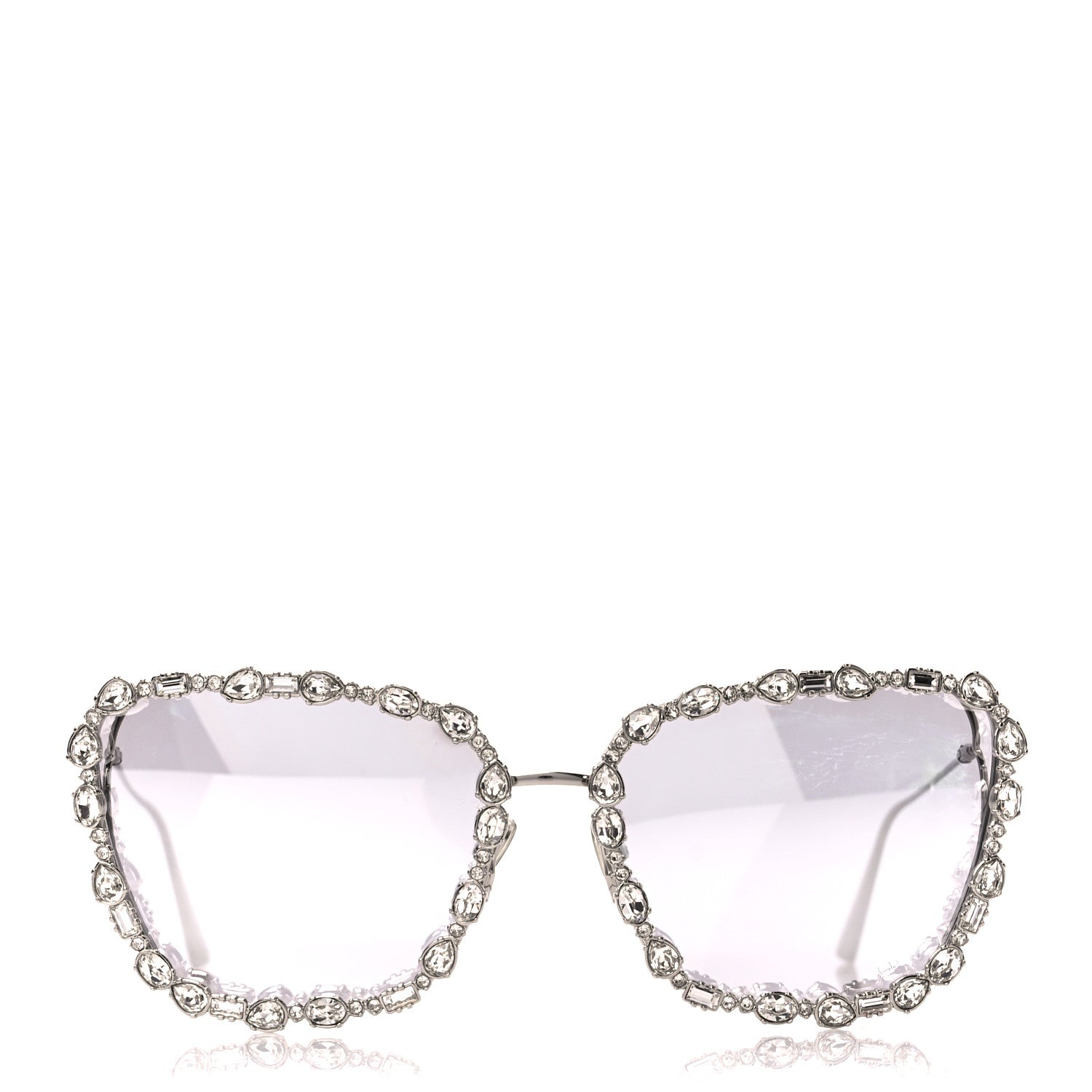 Christian Dior Crystal MissDior B2U Sunglasses Silver 2 of 9