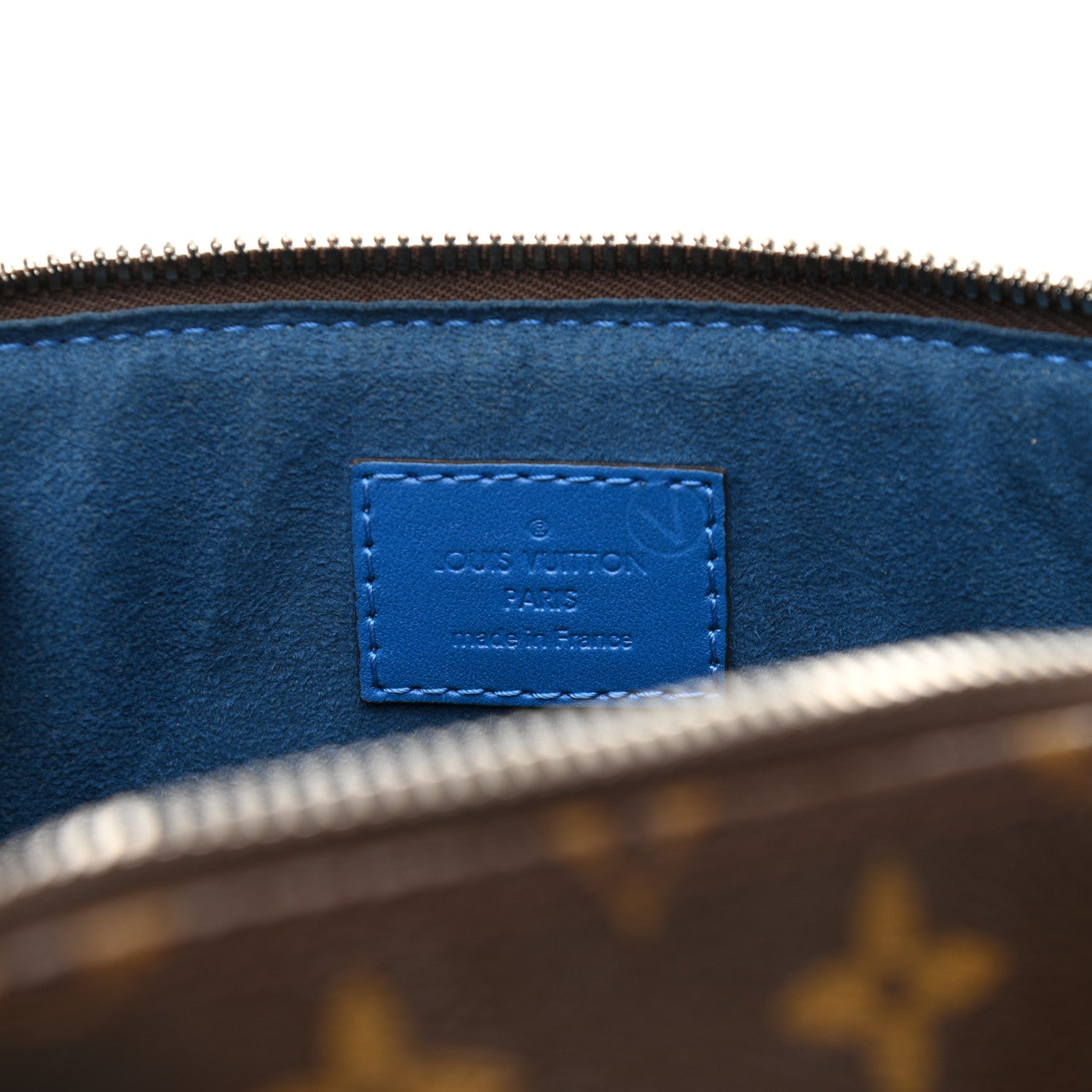 Louis Vuitton Monogram Shine Alma PM Blue Royal 6 of 11