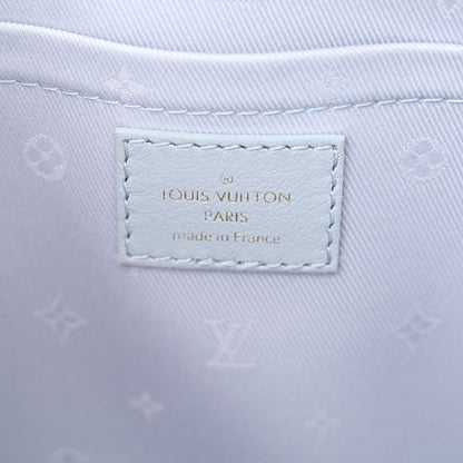 Louis Vuitton Calfskin Bubblegram Alma BB Ice Blue 6 of 9
