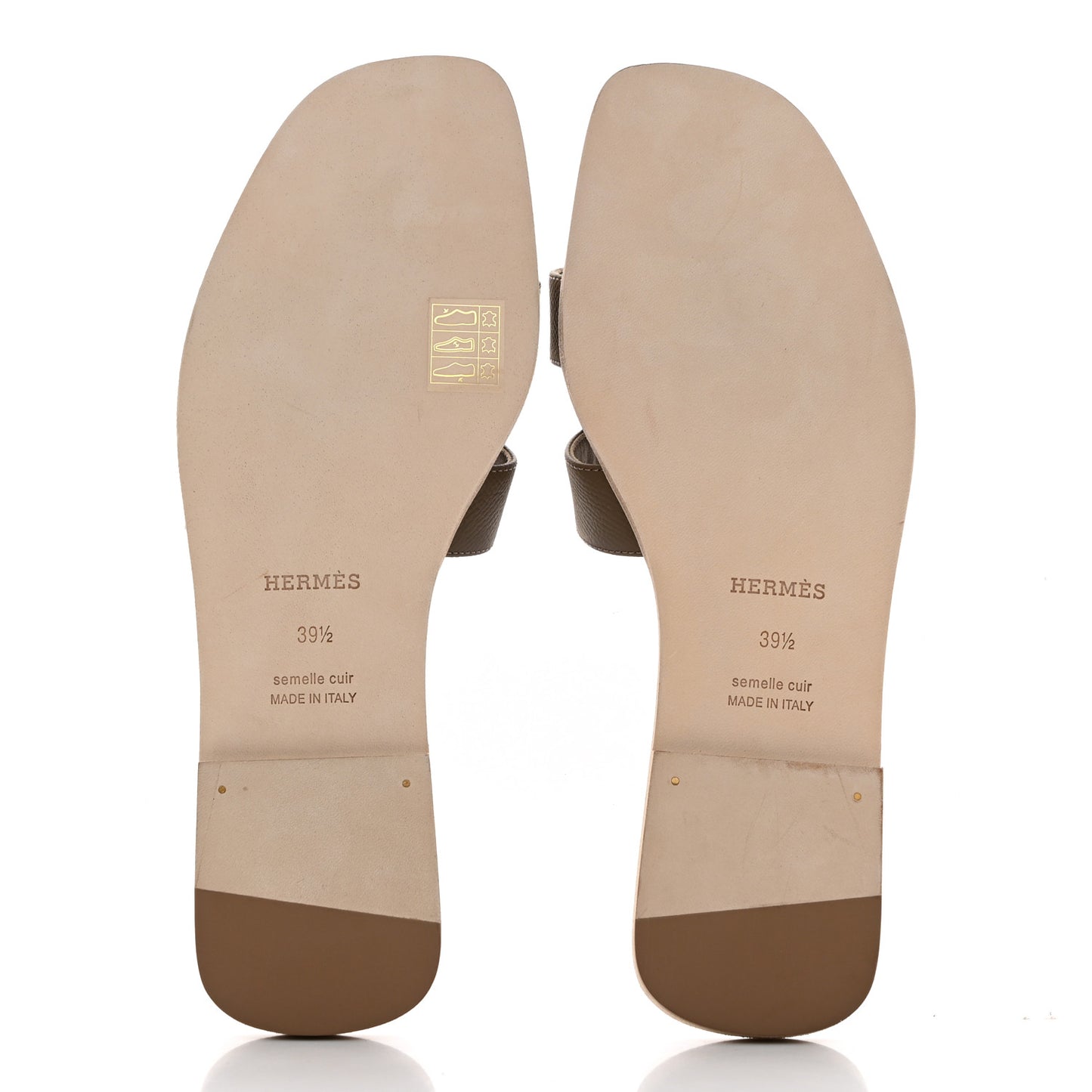 Epsom Oran Sandals 39.5 Etoupe