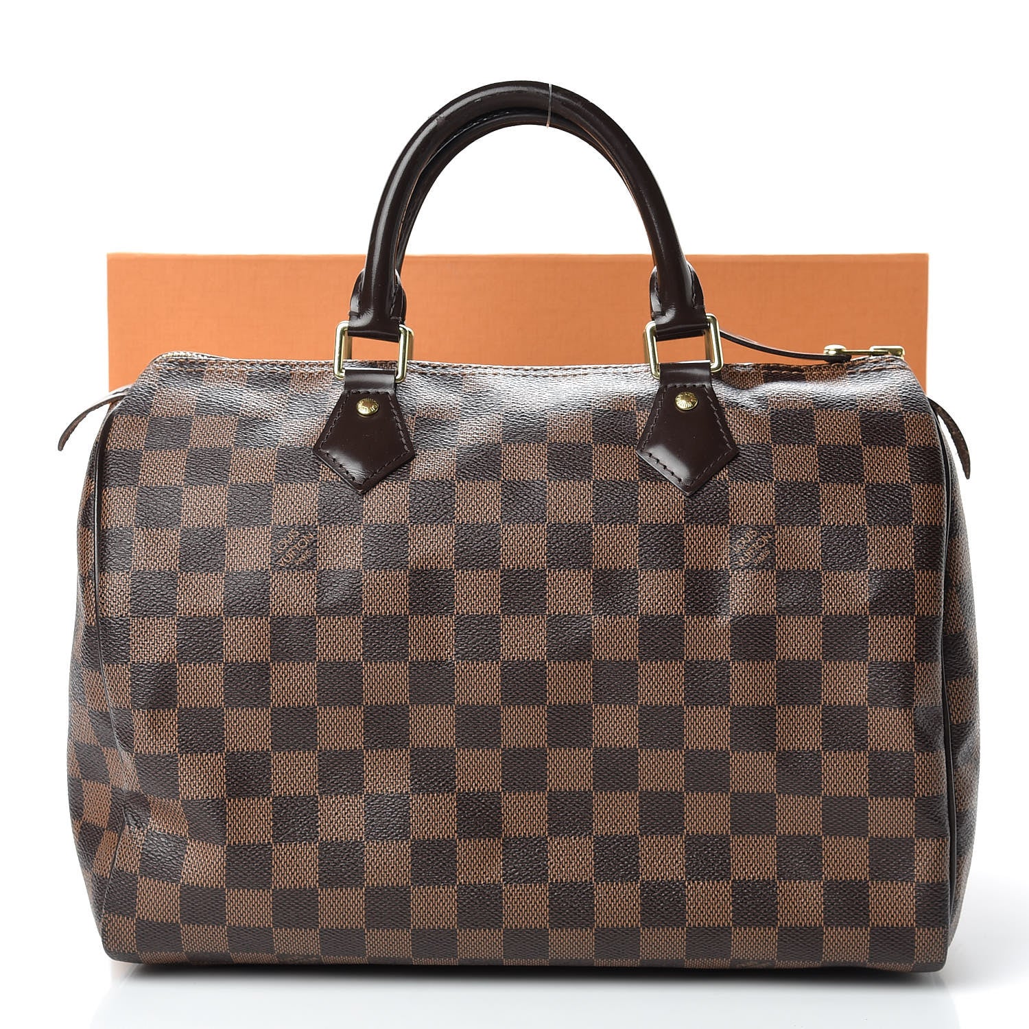 Louis Vuitton Damier Ebene Speedy 30 17 of 17