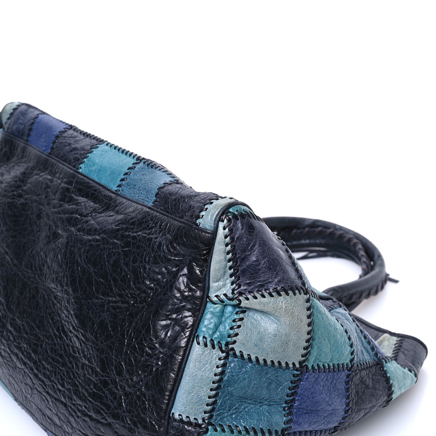 Patchwork Large Sunday Tote Bleu Multicolor