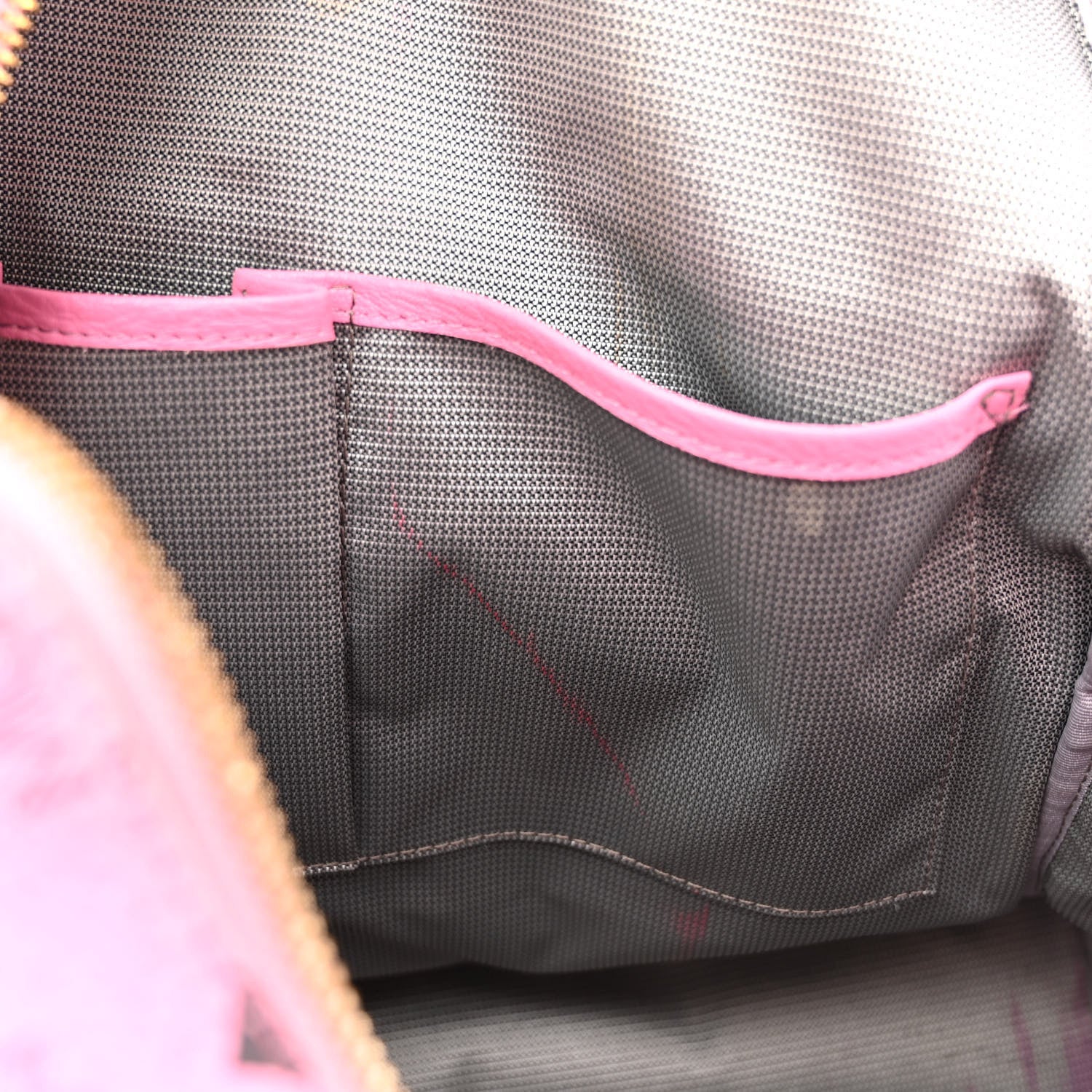 MCM Visetos Medium Side Studs Stark Backpack Pink 9 of 17