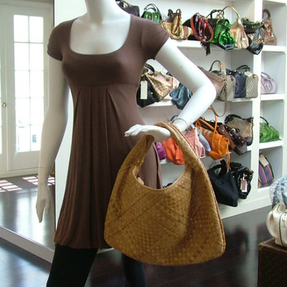 Bottega Veneta Woven Large Veneta Paille Nuvolato 2 of 10