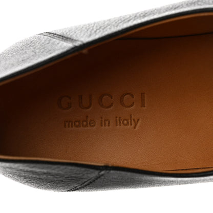 Gucci Havely Kid Web Mens Horsebit Loafers 6 Black 7 of 8
