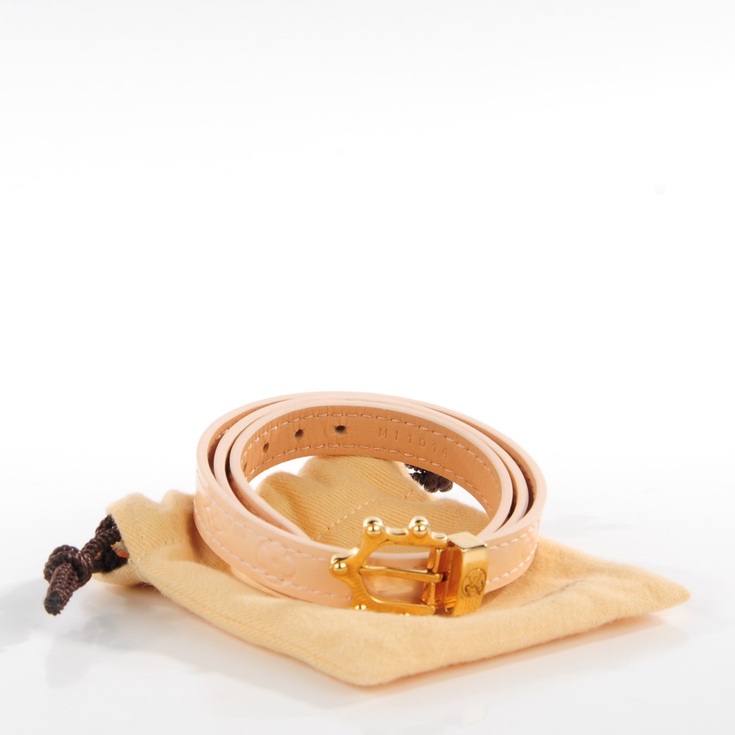 Louis Vuitton Vernis Triple Tour Bracelet Marshmallow 4 of 6