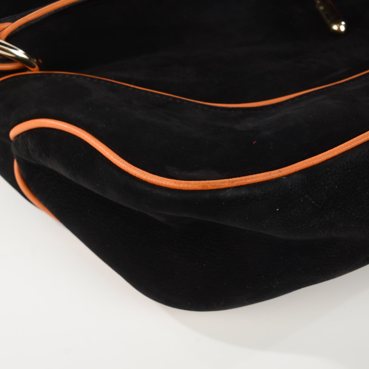 Gucci Nubuck Medium New Jackie Shoulder Bag Black 5 of 15