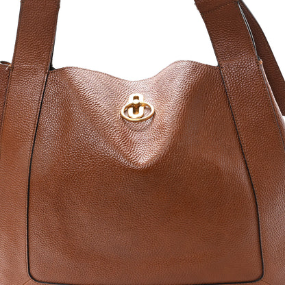 Mulberry Small Classic Grain Calfskin Marloes Hobo Oak 7 of 11
