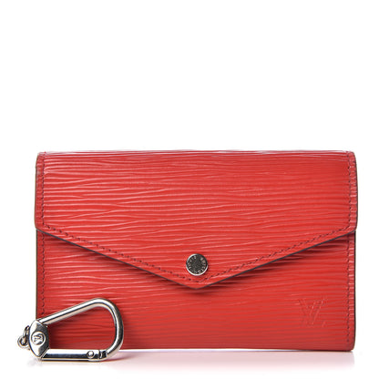 Louis Vuitton Epi Key Pouch Coquelicot 1 of 10