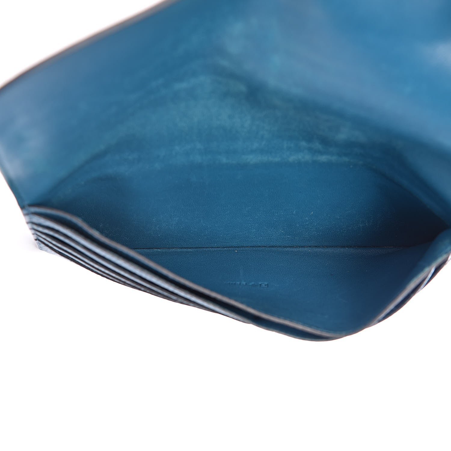 Hermes Taurillon Clemence Dogon Recto Verso Wallet Cobalt 5 of 12