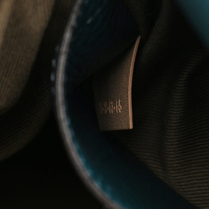 Chloe Grained Calfskin Medium Marcie Saddle Bag Navy Ink 8 of 15