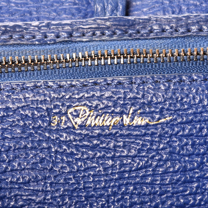 3.1 Phillip Lim 3.1 Textured Calfskin Large Pashli Satchel Cobalt 9 of 26