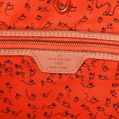 Louis Vuitton Catogram Neverfull MM Marron 7 of 11