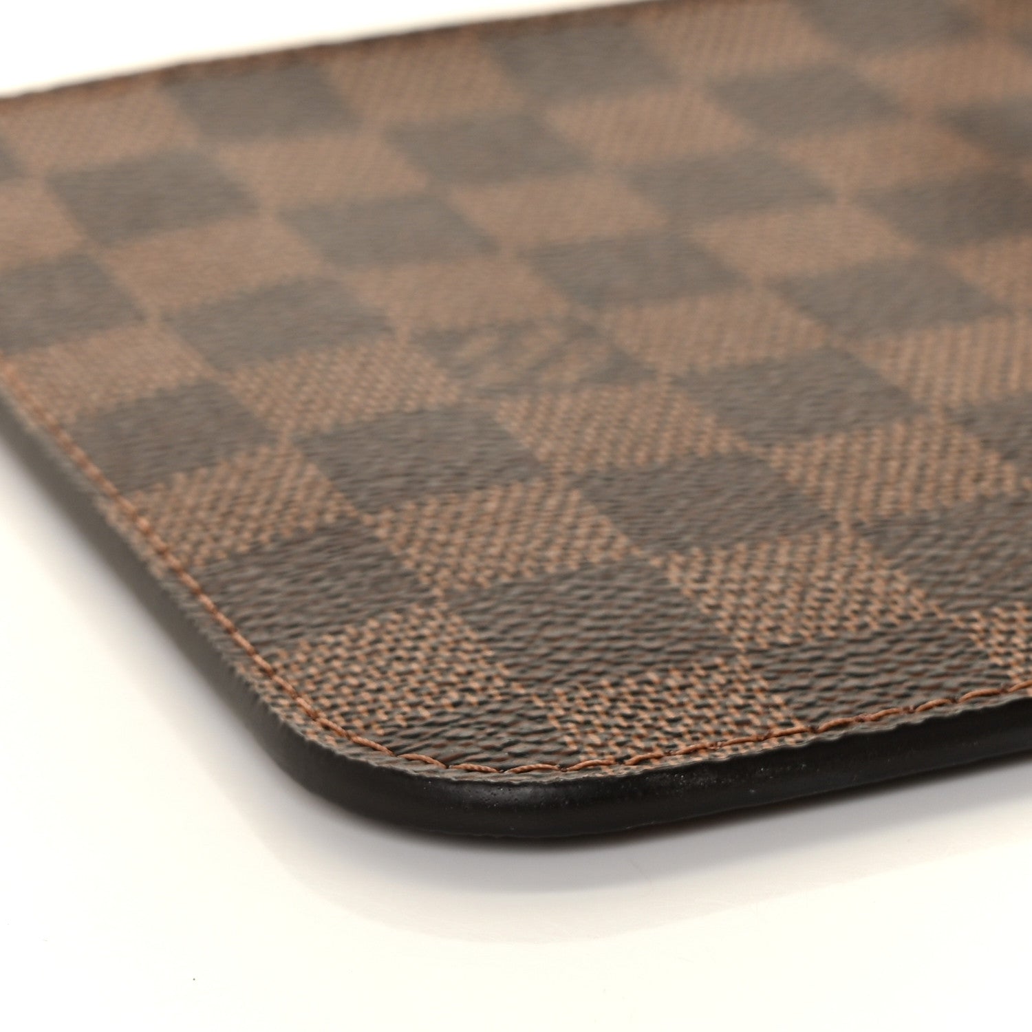 Louis Vuitton Damier Ebene Neverfull MM GM Pochette Rose Ballerine 7 of 8