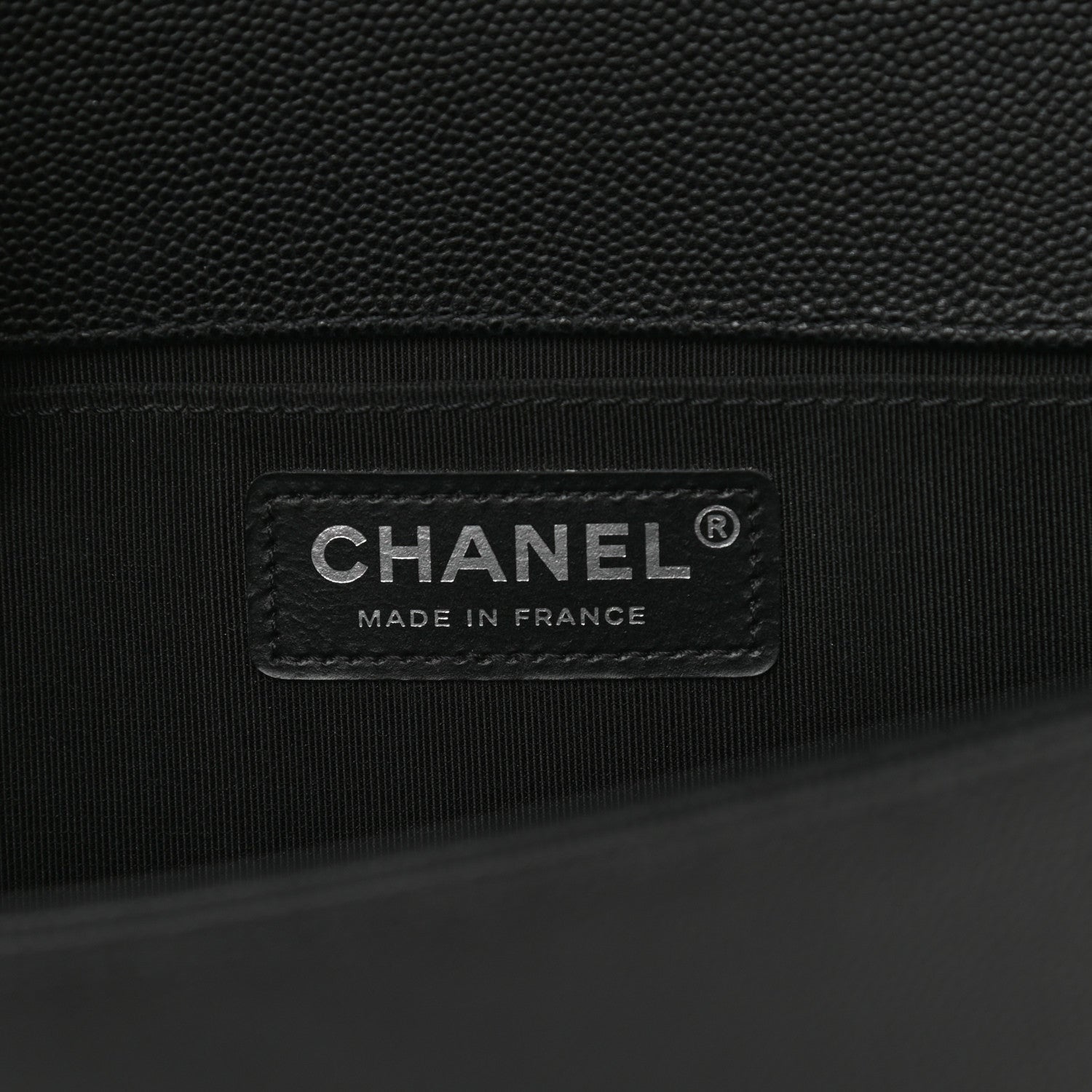 Chanel Caviar Quilted Medium Boy Flap Black 6 of 12
