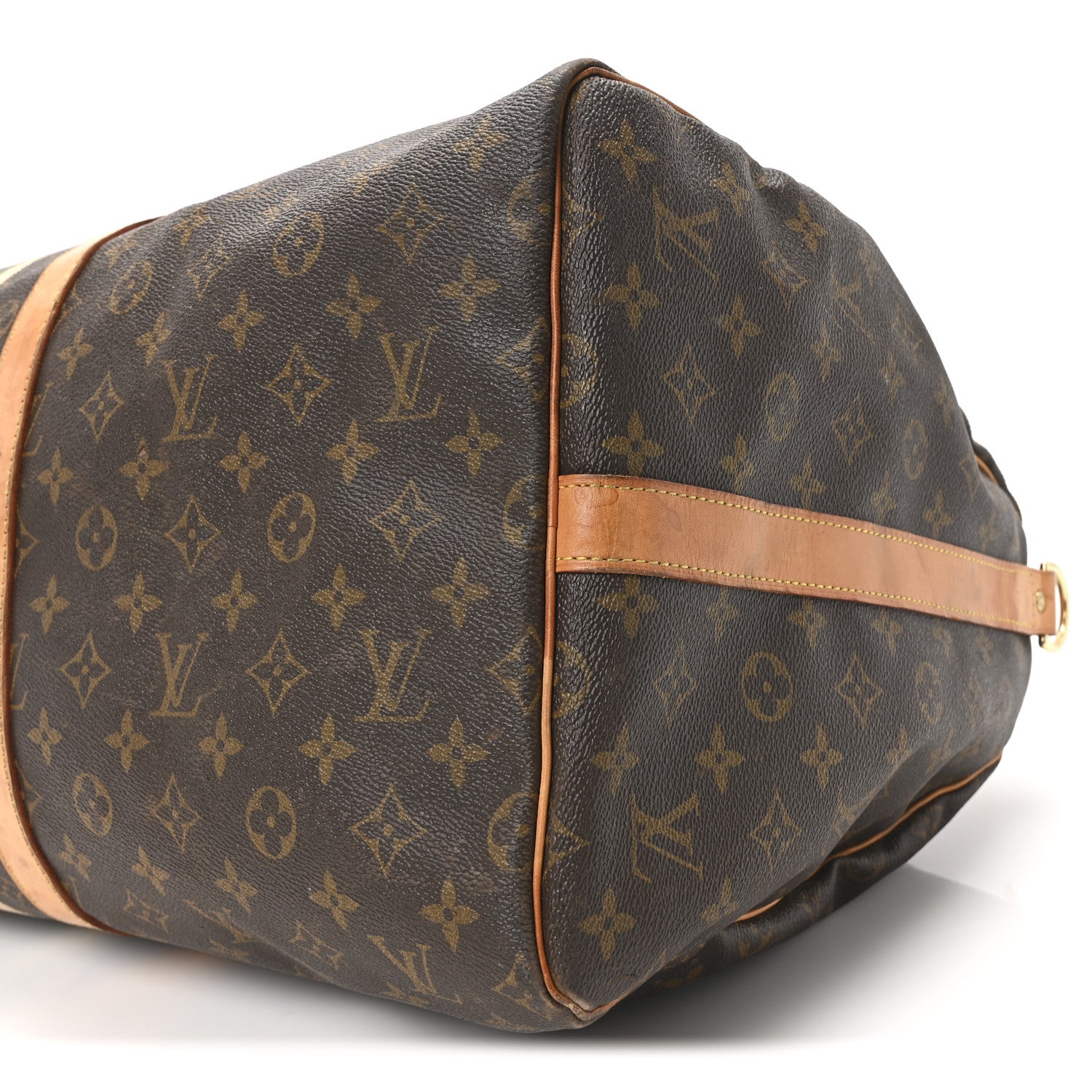 Louis Vuitton Monogram My LV Heritage Keepall Bandouliere 55 Ivory Vert Anglais 9 of 9