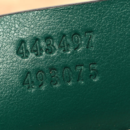 Gucci Calfskin Matelasse Small GG Marmont Shoulder Bag Emerald Green 7 of 16