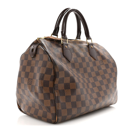 Louis Vuitton Damier Ebene Speedy 30 3 of 19