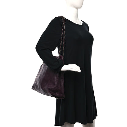 Chanel Lambskin Soft Touch Shoulder Bag Prune 1 of 5