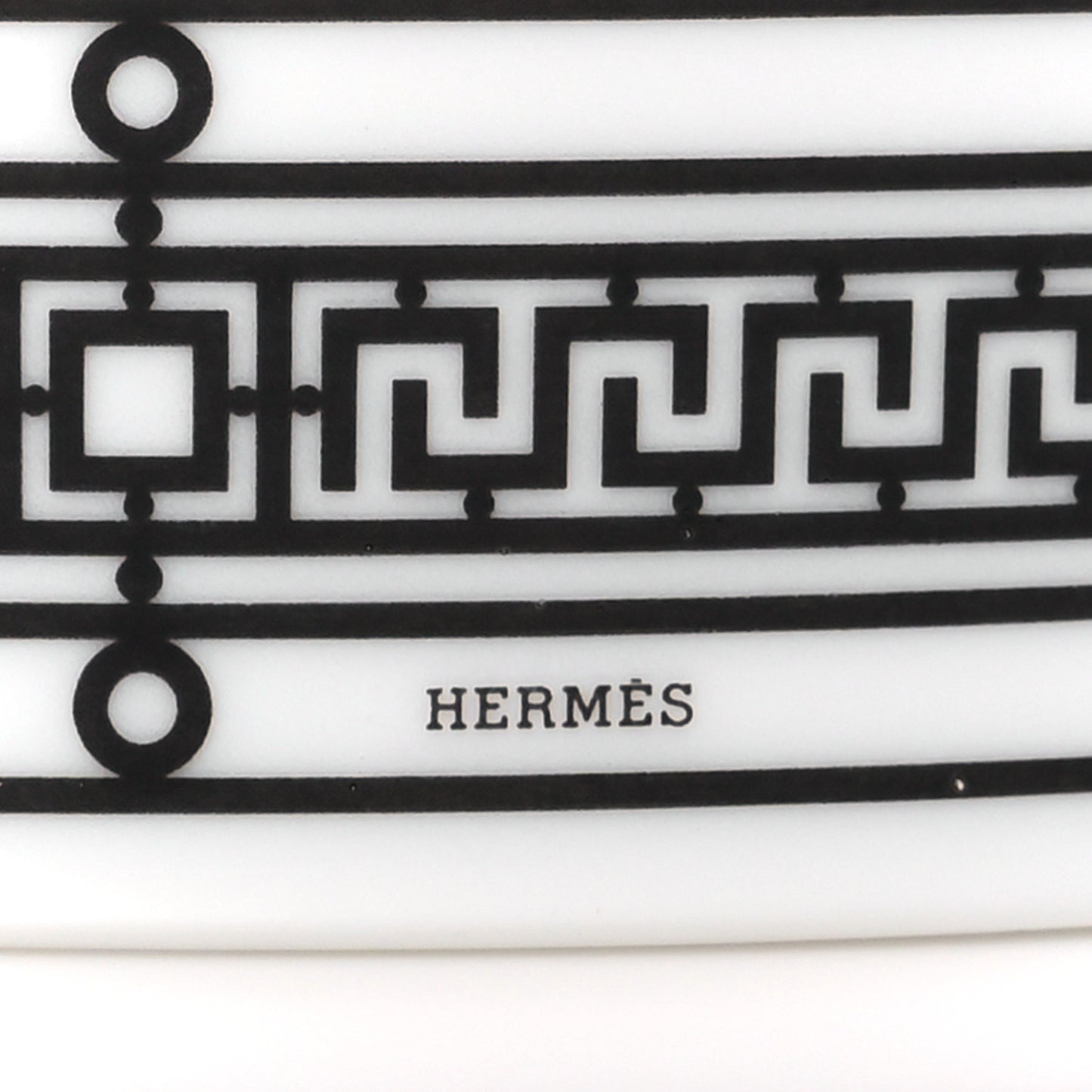 Porcelain H Deco Small Bowl Black