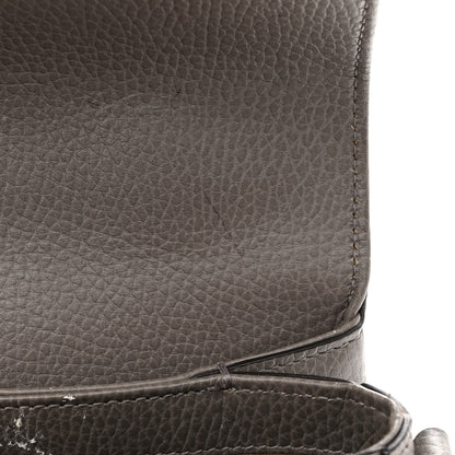 Gucci Dollar Calfskin Interlocking G Top Handle Shoulder Bag Loess 12 of 13