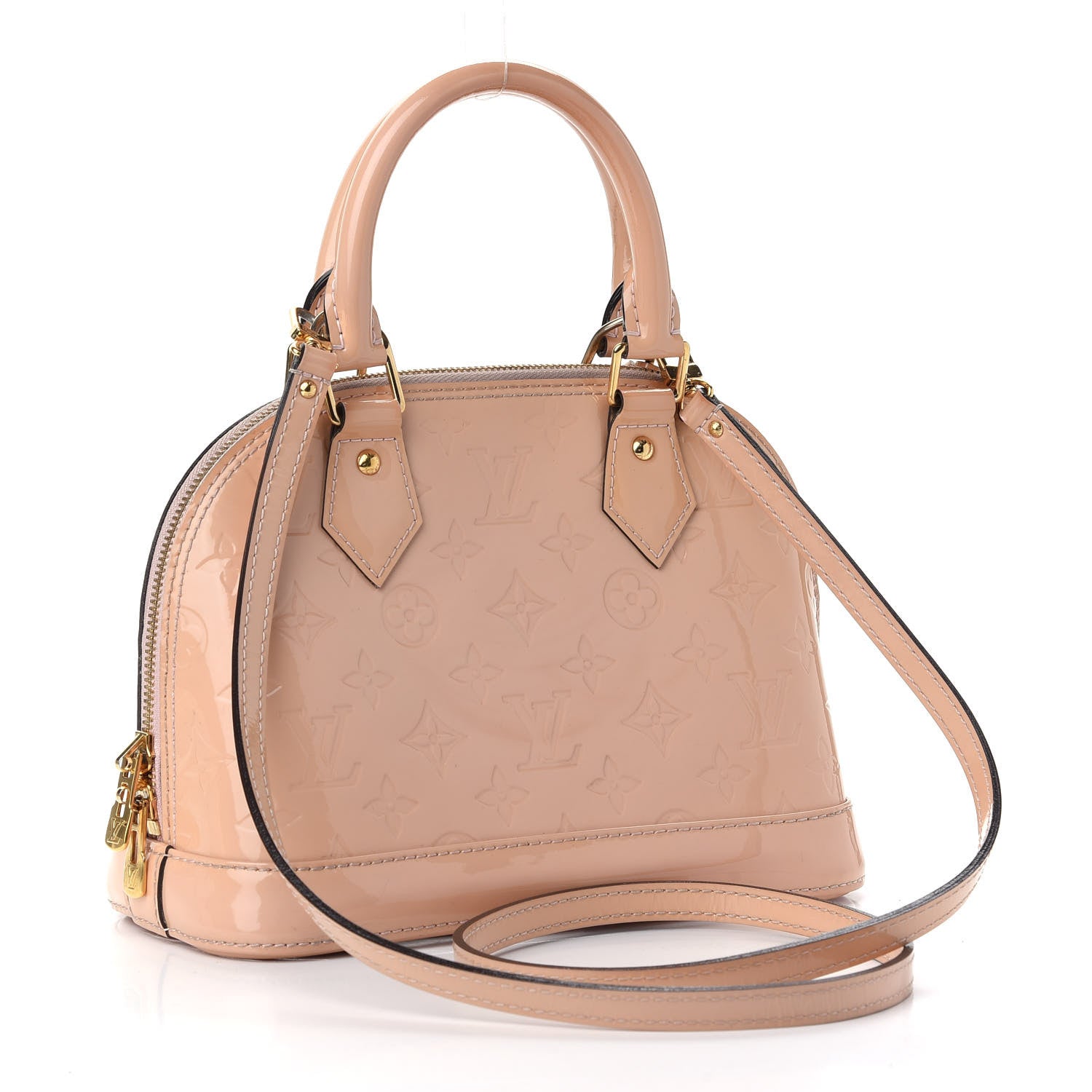 Louis Vuitton Vernis Alma BB Rose Florentin 2 of 8