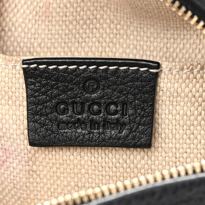 Gucci Pebbled Calfskin Mini Soho Chain Bag Black 6 of 14