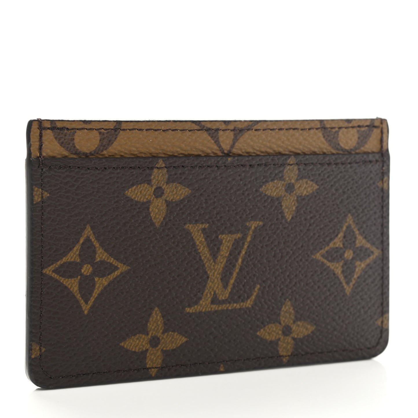 Reverse Monogram Card Holder